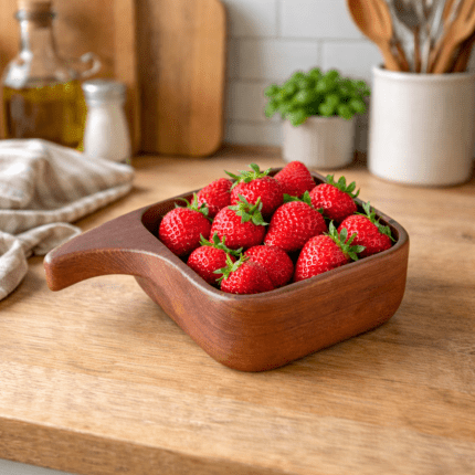 כלי להגשה מעץ טיק שבדיה