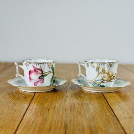 זוג ספלים לימוגי צרפת