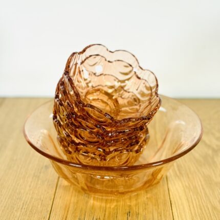 סט זכוכית וינטאגי צרפתי