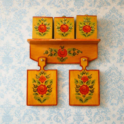 סט רוסי מעץ