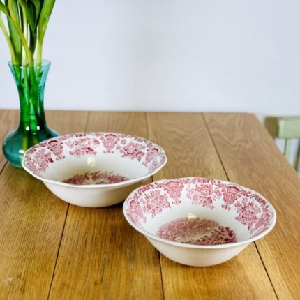 כלים אנגלים wedgwood זוג קערות לסלט