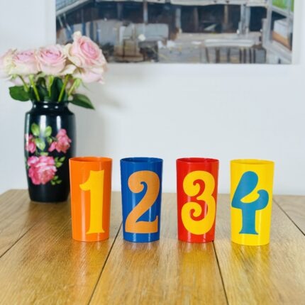 כוסות פלסטיק גרמנים וינטגי שנות ה 60