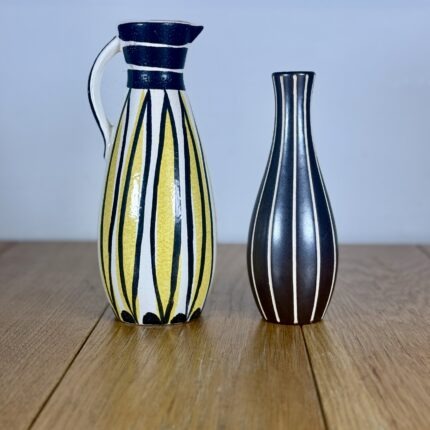 זוג אגרטלים מיוחדים וינטג׳ גרמני