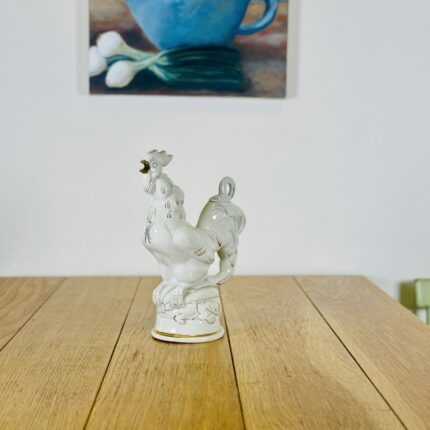 תרנגול מפורצלן גדול וינטג׳  רוסי